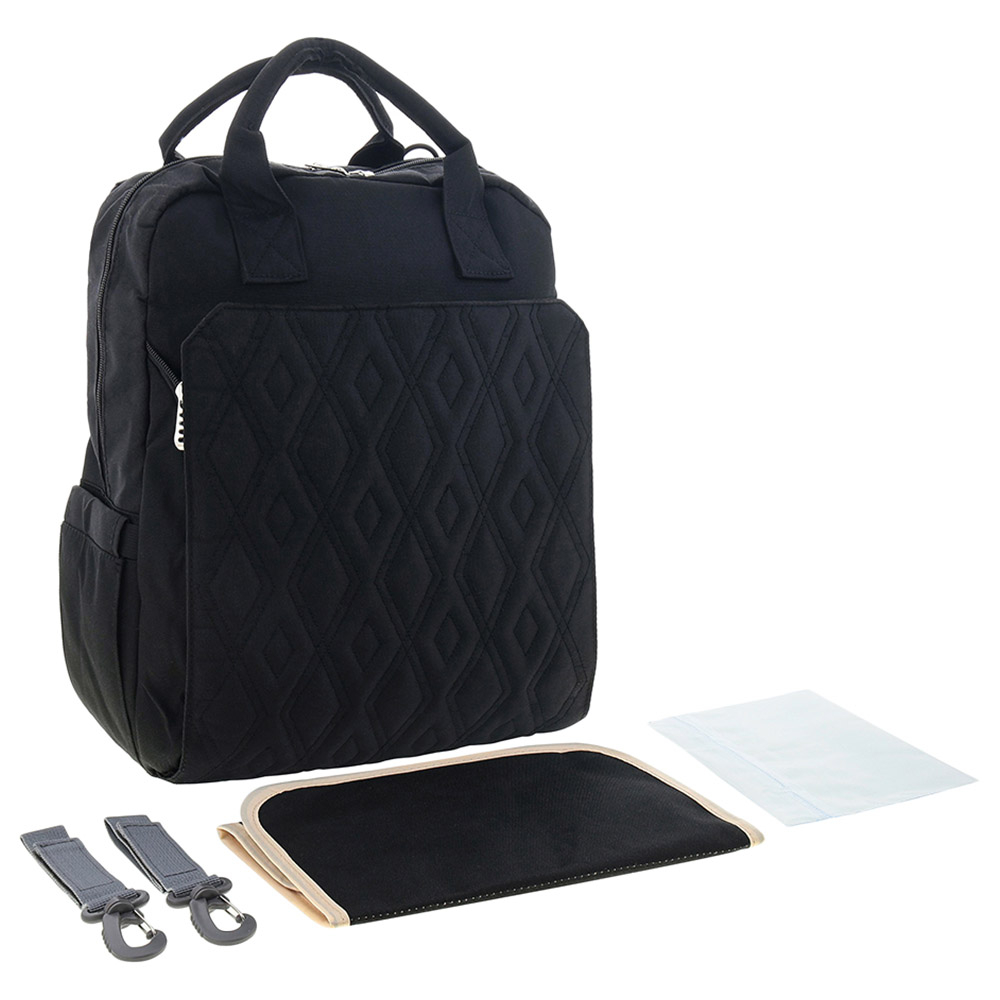 Bumble & Bird - Multifunctional Diaper Backpack - Black