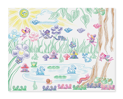 ميليسا دوغ طوابع مشاهد الحديقة الساحرة