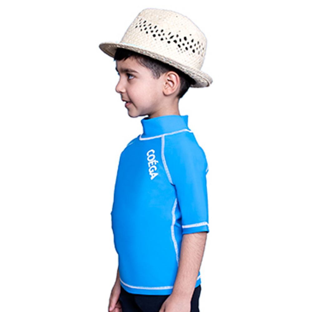 COEGA Sunwear - K Boys Rash Guard - Blue Basic