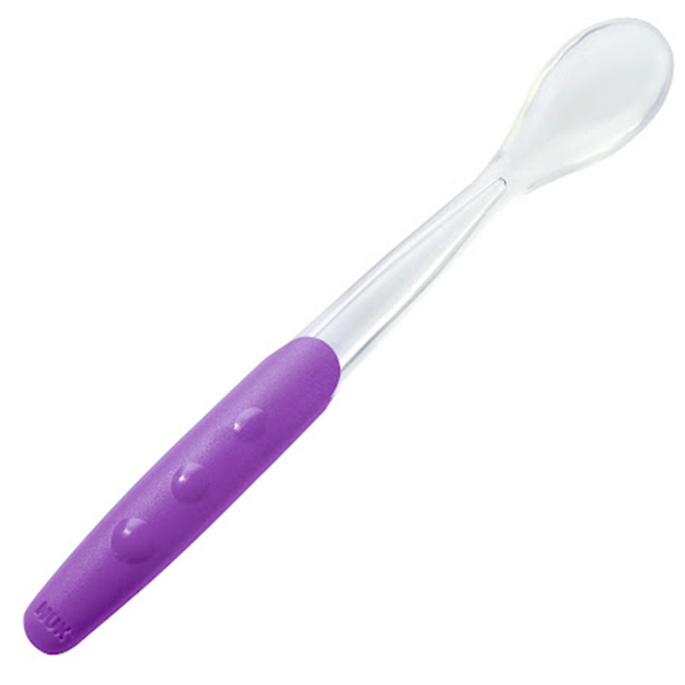 Nuk Easy Learning Soft Spoon Silicon 2pc-Set - Assorted