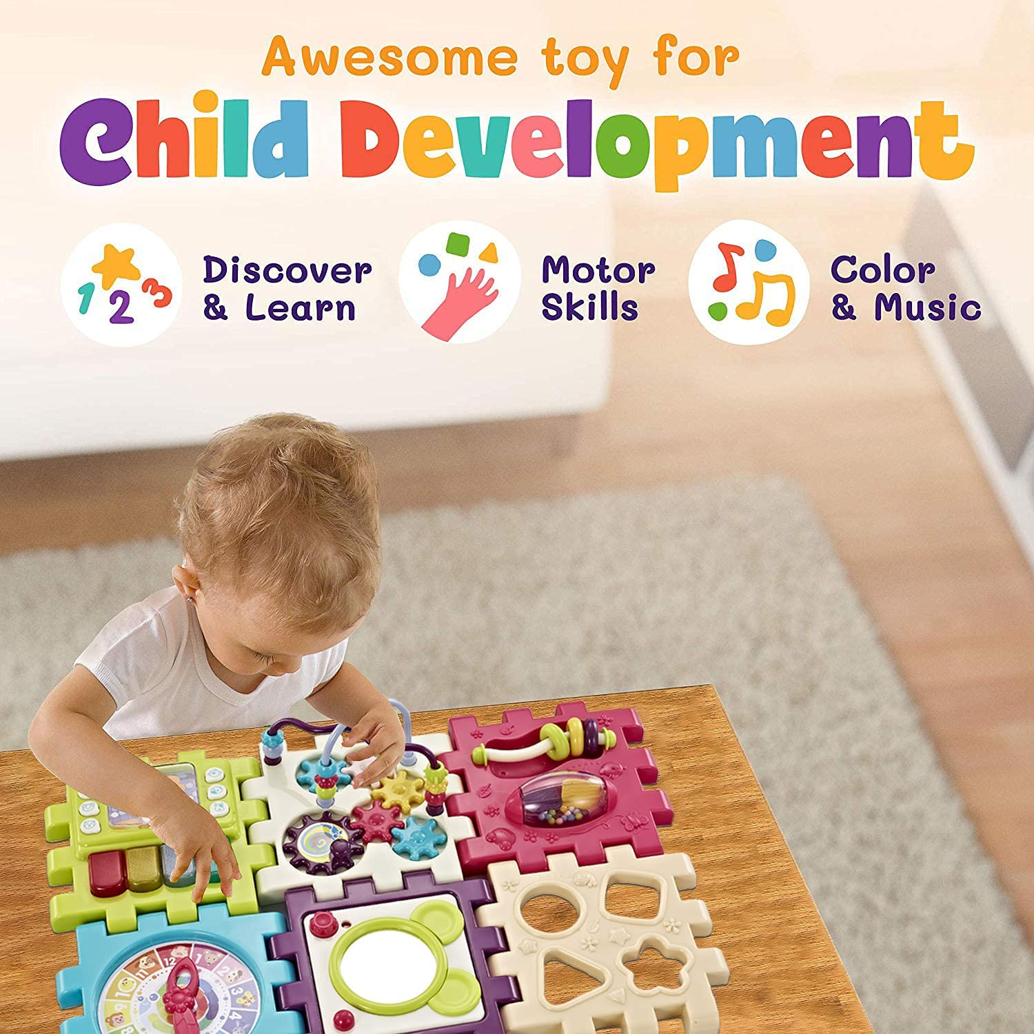 غودواي- مكعب الأنشطة للعب والتعليم- سنتين