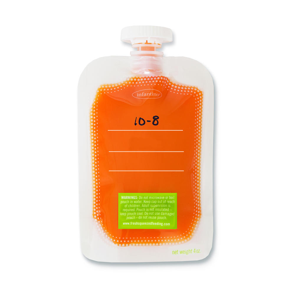 Infantino 50-Pack Squeeze Pouches 4 Oz.