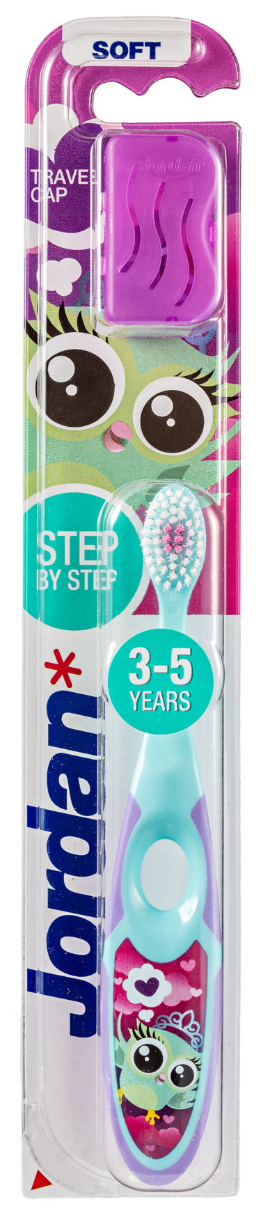 جوردان - فرشاة + معجون أسنان - 3-5 سنوات