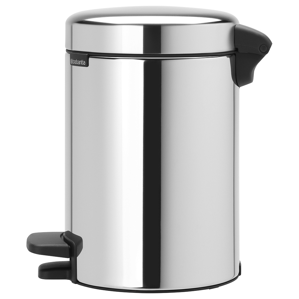 Brabantia - Pedal Bin Newicon 3L Bucket - Brilliant Steel