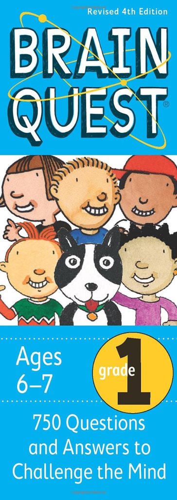 كتاب البطاقات Grade 1 750 Questions and Answers 4th Edition من ماركة برين كويست