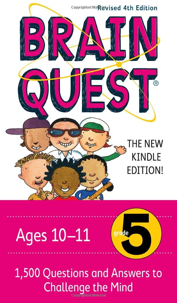 Brain Quest Grade 5, 1500 Questions And Answers, 4Th Edition