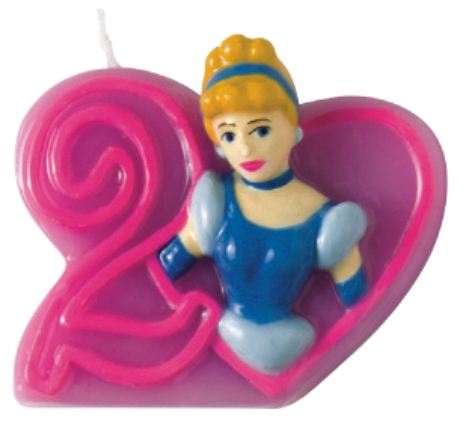 Disney Princess Candle Number 2