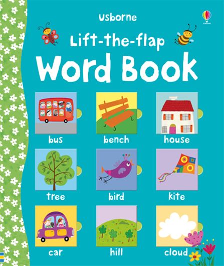 كتاب "Lift the flap word book" من كتب أسبورن