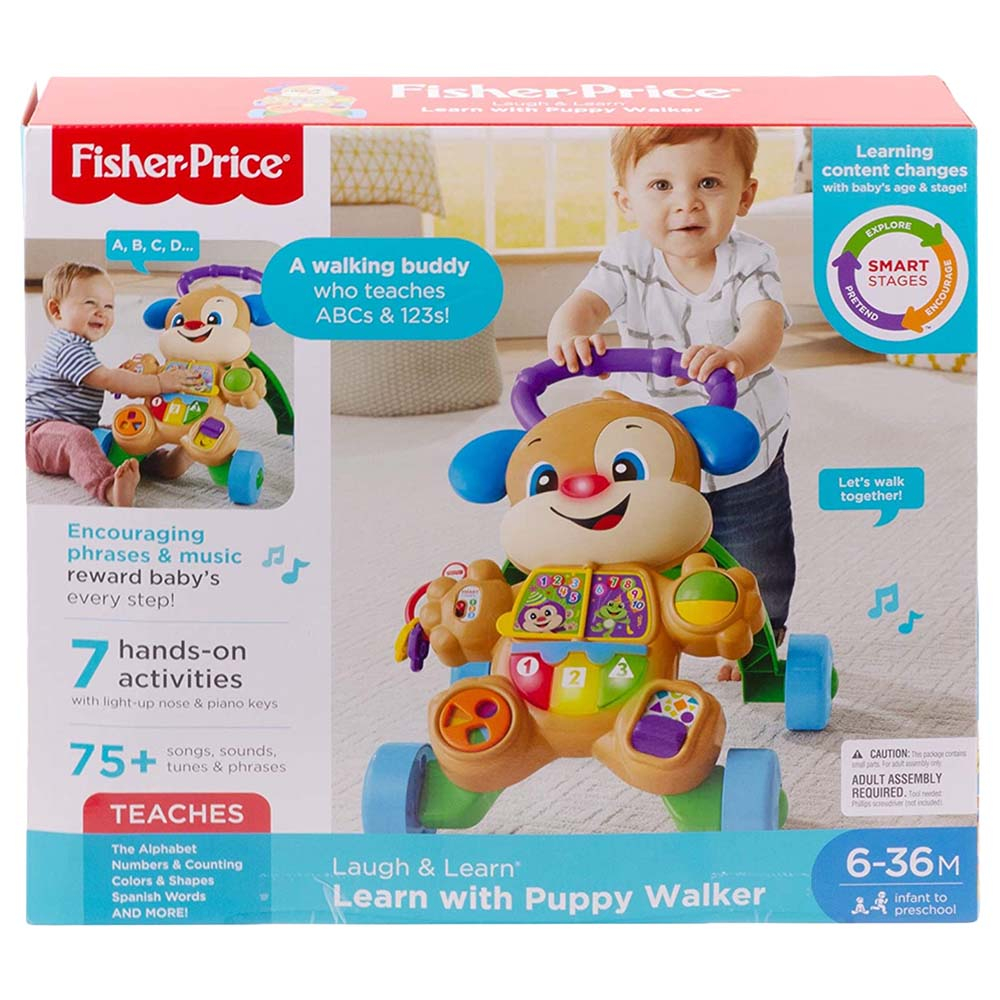 Fisher Price Infant Smart Stages Puppy Walker