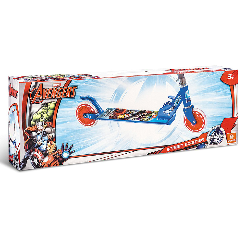 سكوتر ثنائي العجلات من ماركة موندو- رسمة أفنجرز