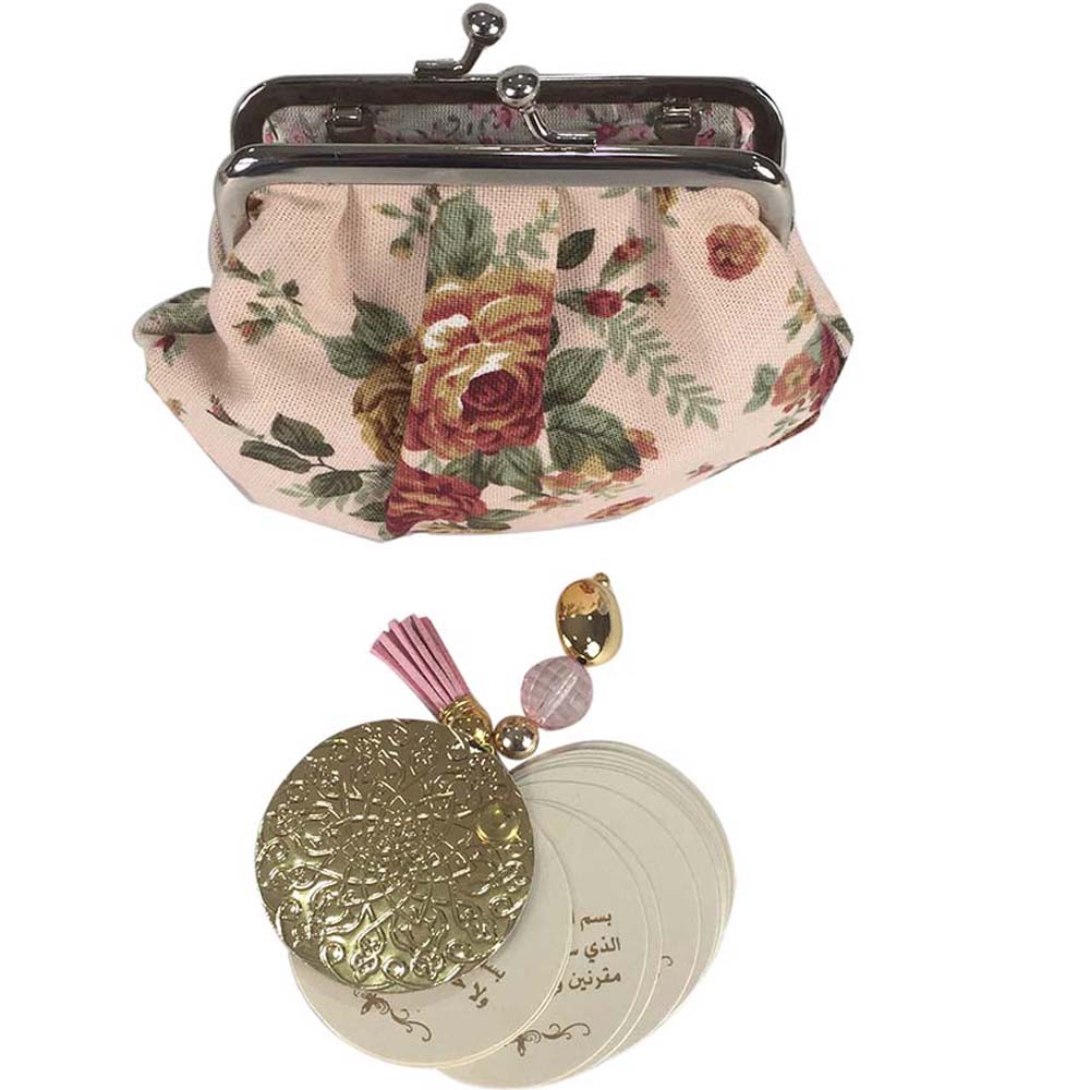 Blessing - Old Pink & Offwhite Purse - 20 Pieces