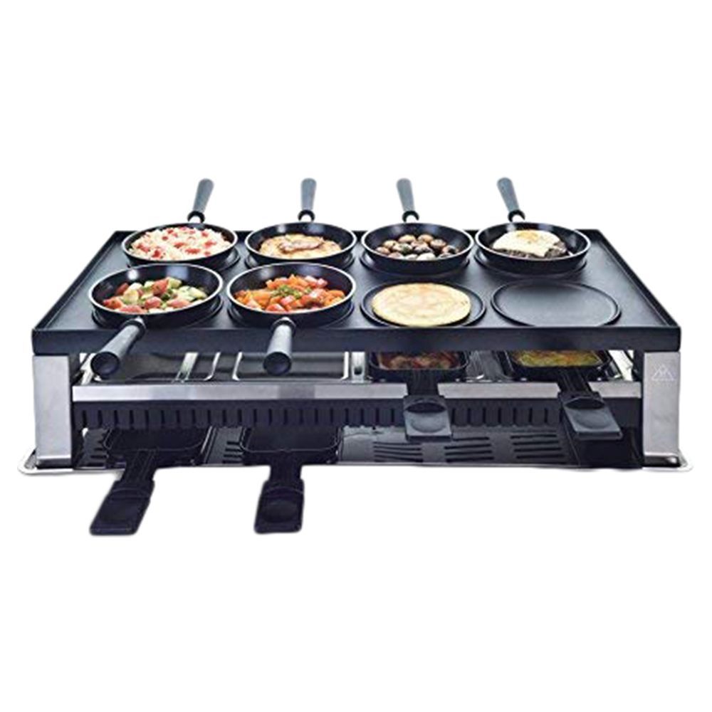 سوليس - شواية طاولة 5 في 1 - أسود 