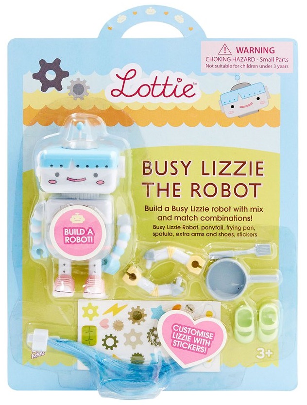 Lottie - Busy Lizzie The Robot