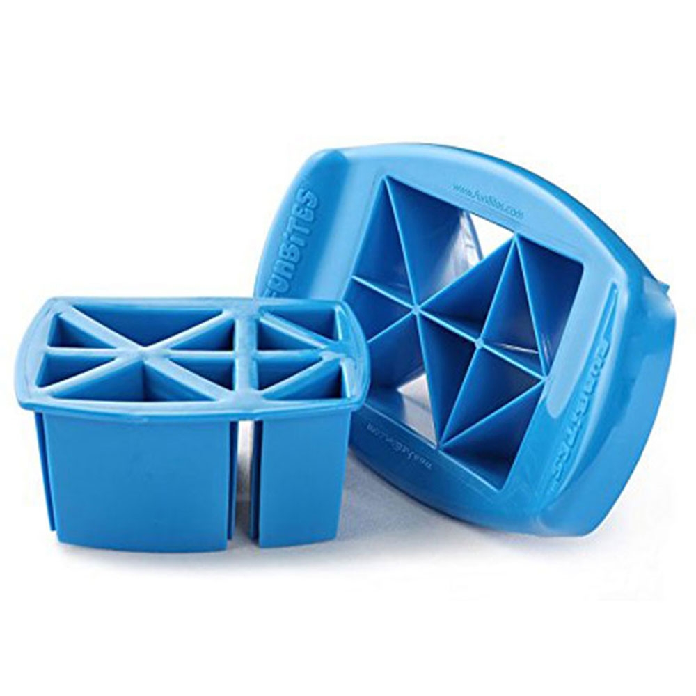FunBites - Triangle Food Cutter - Blue