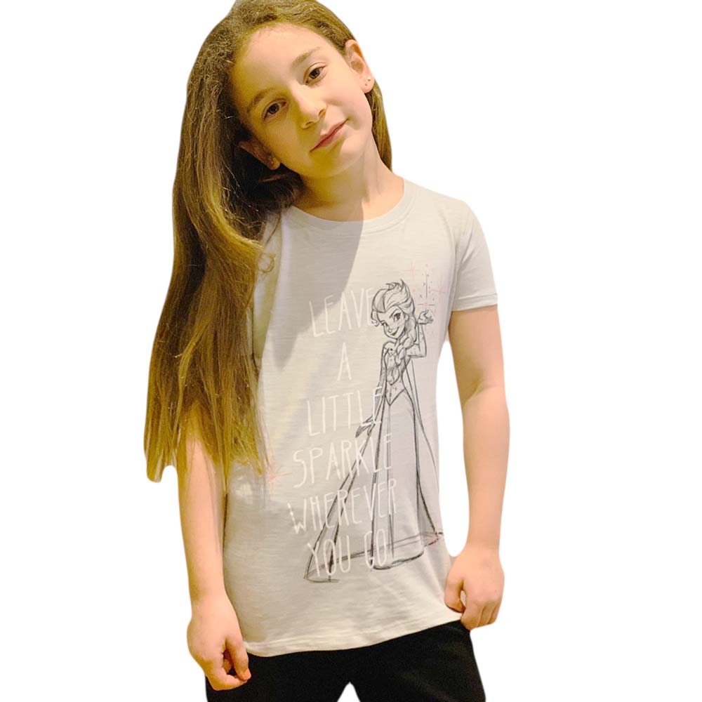 Fabric Flavours - Frozen 2 Elsa T-Shirt Grey