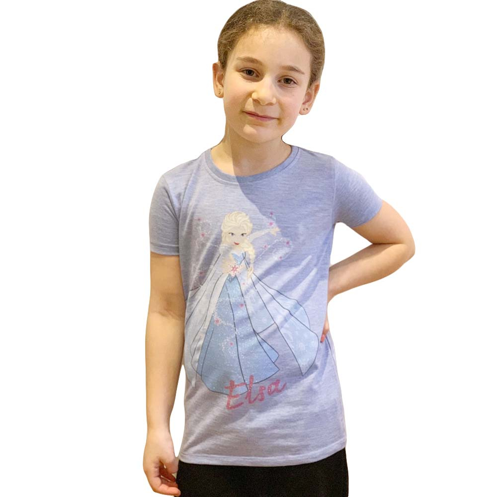 فابريك فليفورز تي شيرت إلسا أزرق