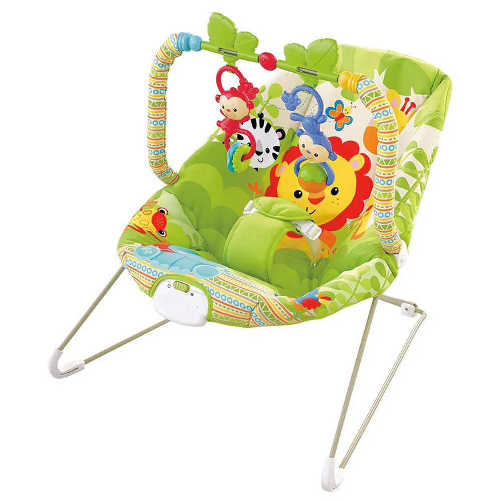 Factory Price - Rainforest Baby Bouncer w/ Massage Function