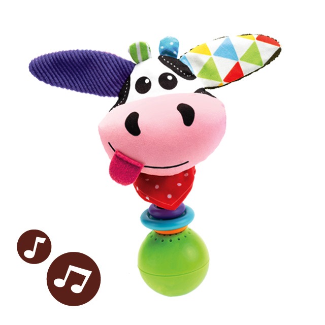 Yookidoo® Cow 'Shake me' Rattle