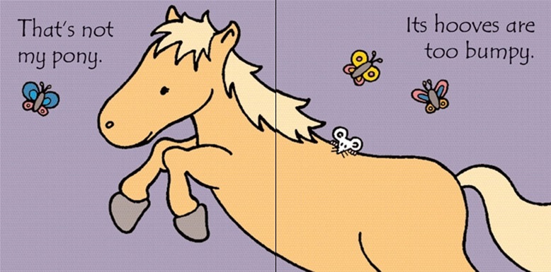 كتاب "That s not my pony" من كتب أسبورن
