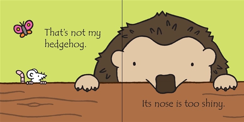 كتاب "That s not my hedgehog" من كتب أسبورن