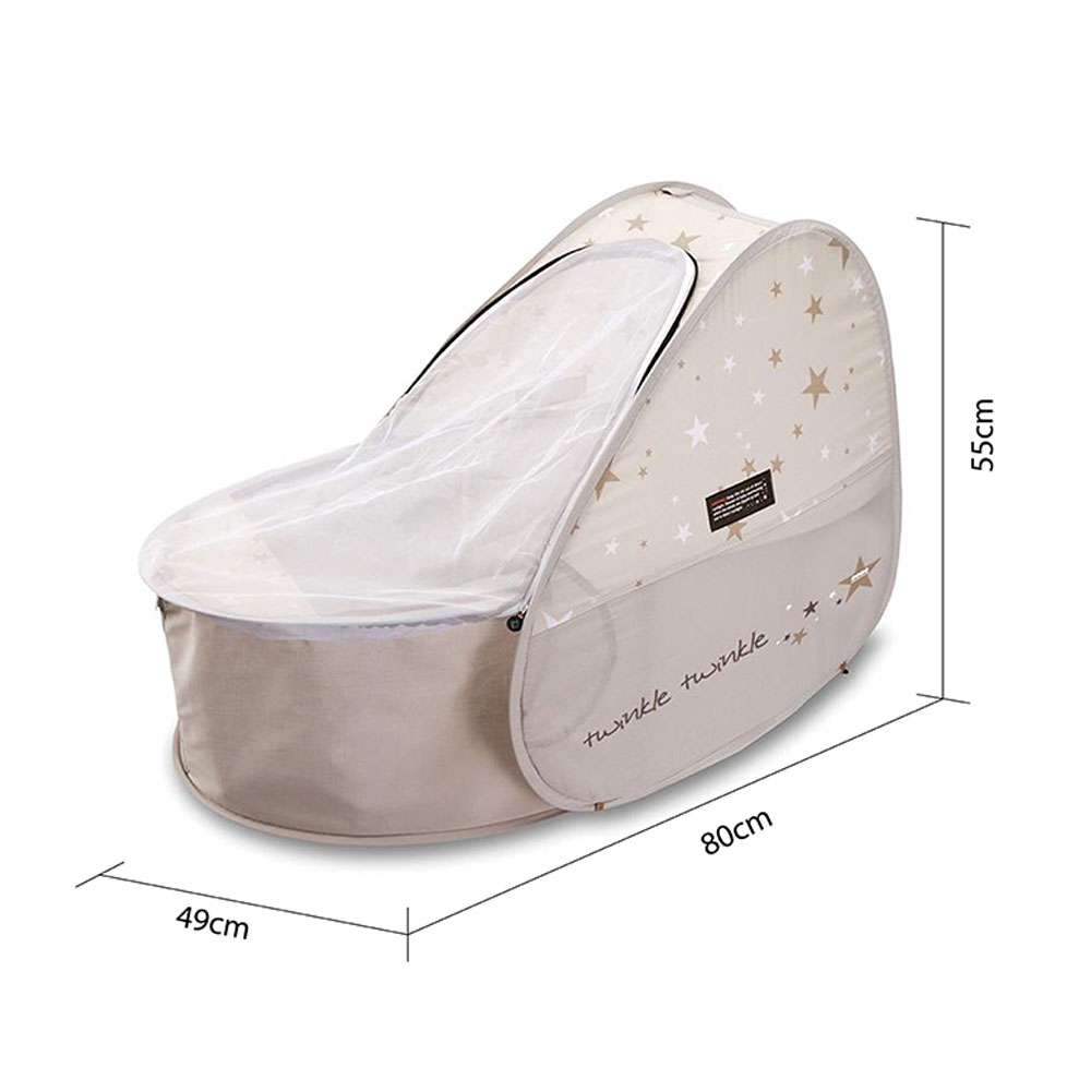 Koo-di - Sun & Sleep Pop-Up Travel Bassinet 0m+