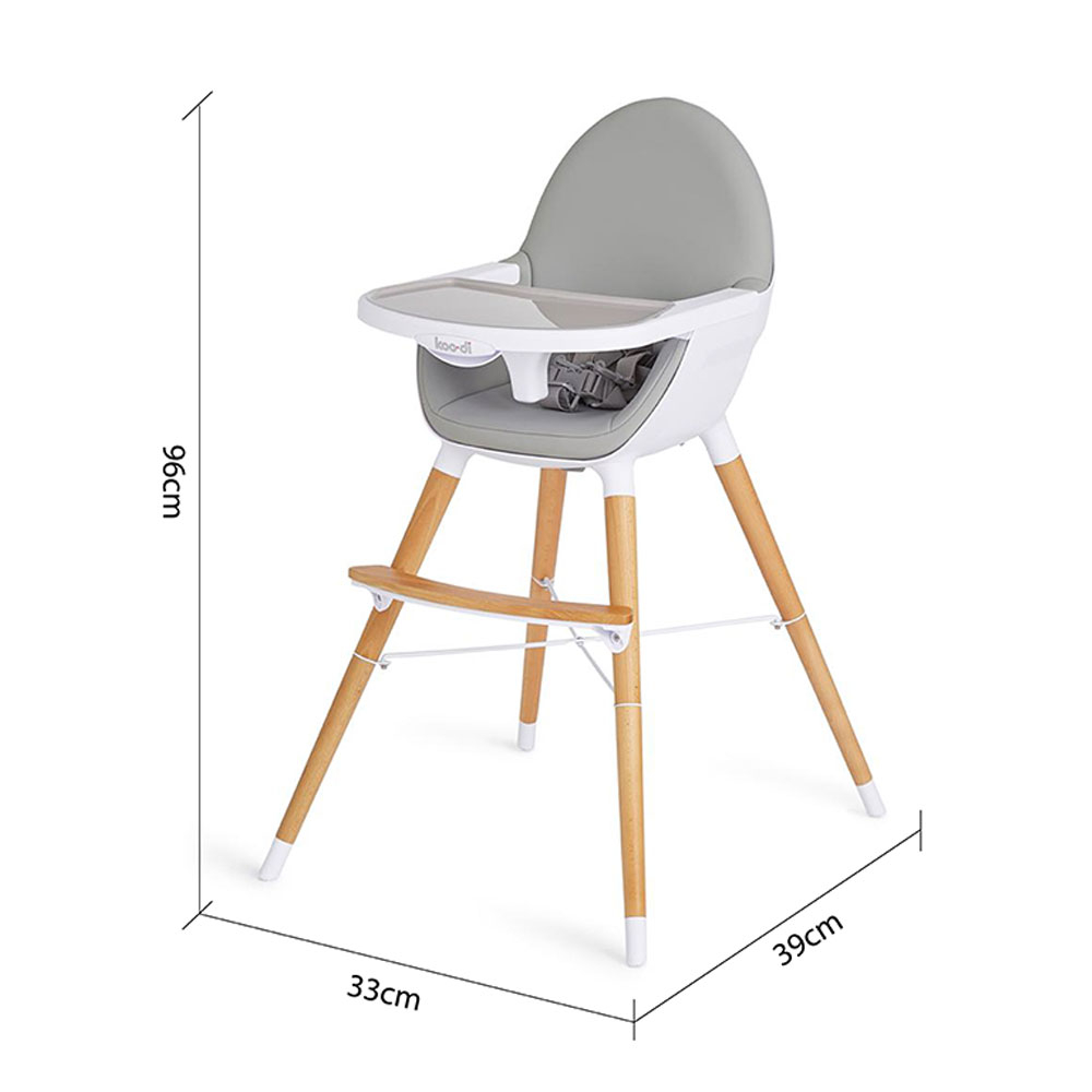 Koo-di - Duo Wooden Highchair 6-18m