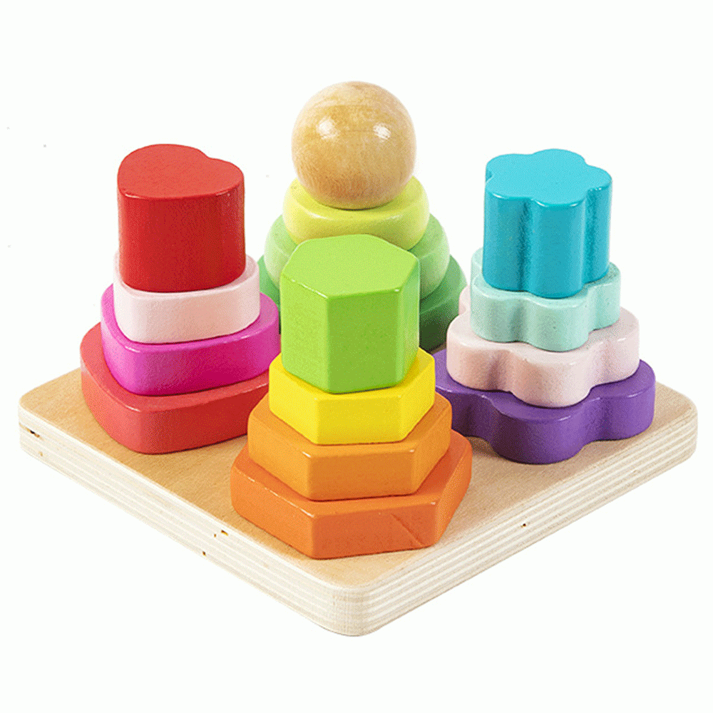 Cherubs - Kids Wooden Stacking Toys & Shapes