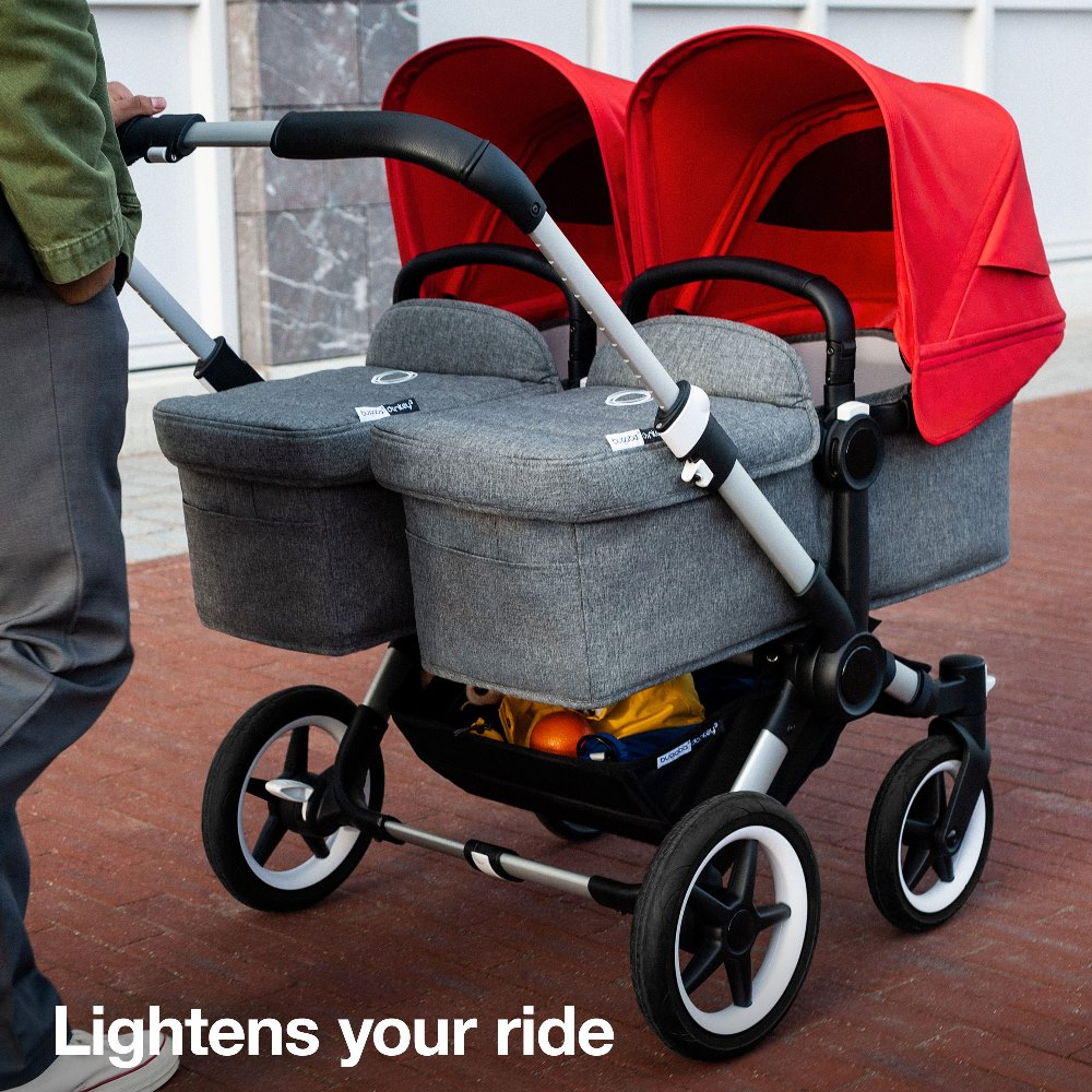 بوغابو- عربية التوأم للأطفال دونكي 3 أحمر