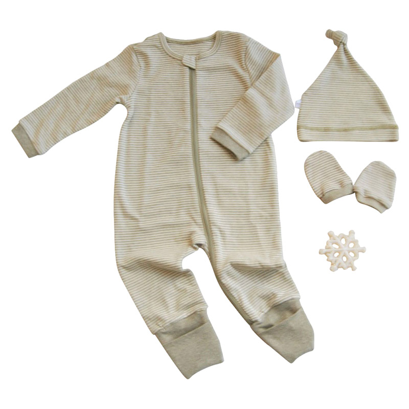 تيكل تيكل طقم تبان المواليد بربتوز للإهداء مخطط أخضر