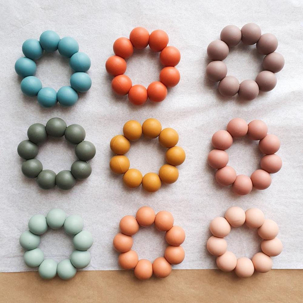 Dove And Dovelet - Odyssey Silicone Teething Toy - Nude