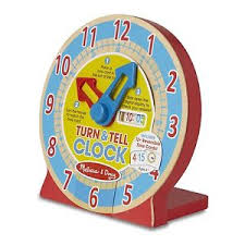 Melissa & Doug Turn & Tell Clock