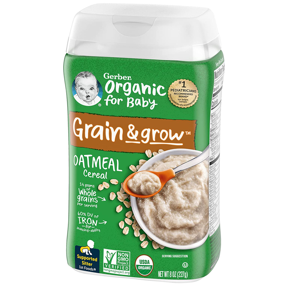Gerber - 1st Foods Cereal Organic Oatmeal 227g