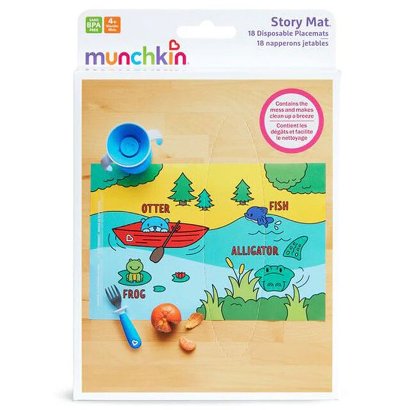 Munchkin - Story Mat Disposable Placemats 18pcs