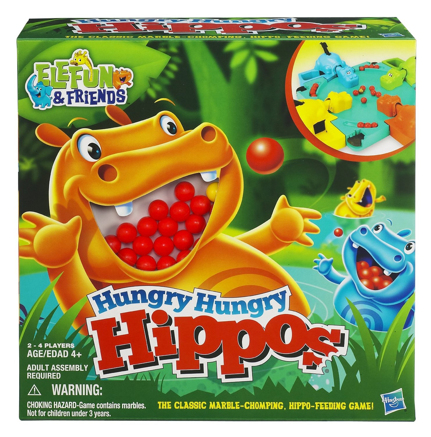 Hasbro - Hungry Hungry Hippos