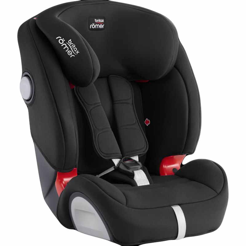 Britax Romer Evolva 123 SL SICT, Group 123 Car Seat - Cosmos Black
