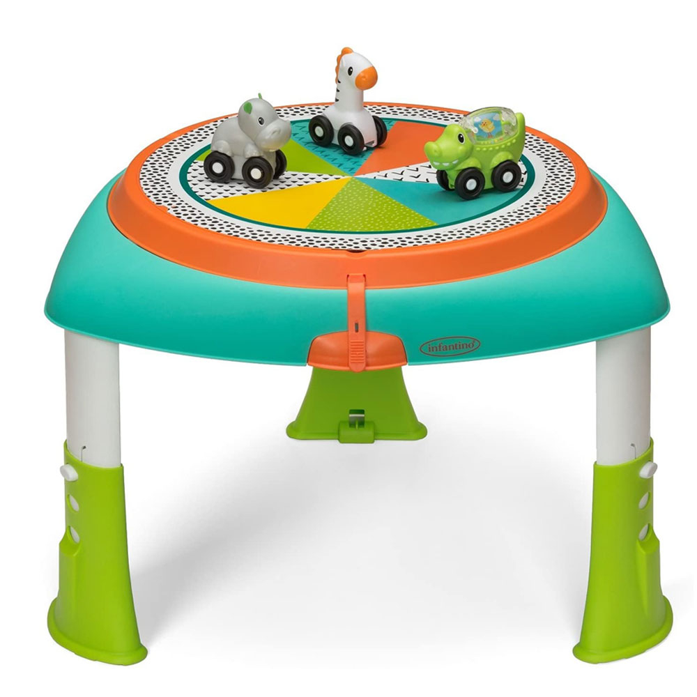 Infantino - 2-IN-1 Sit, Spin & Stand Entertainer & Activity Table 