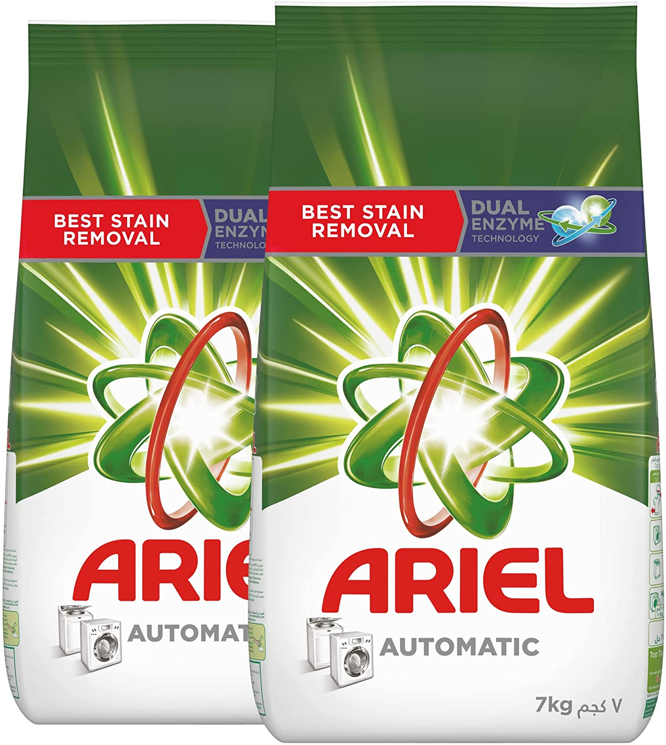 Ariel Automatic Laundry Powder Detergent Original 2x7kg