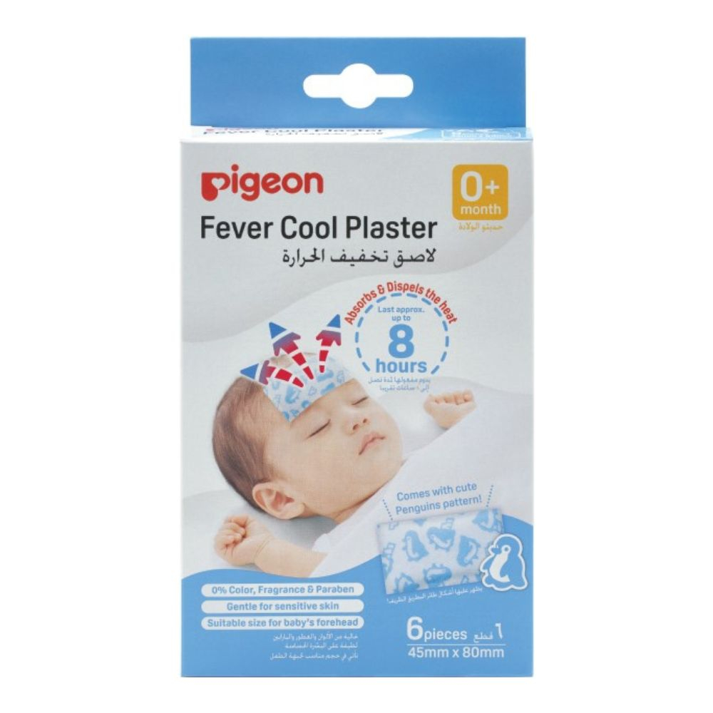 Pigeon - Fever Cool Plaster For Baby's Forehead 6pc 15841