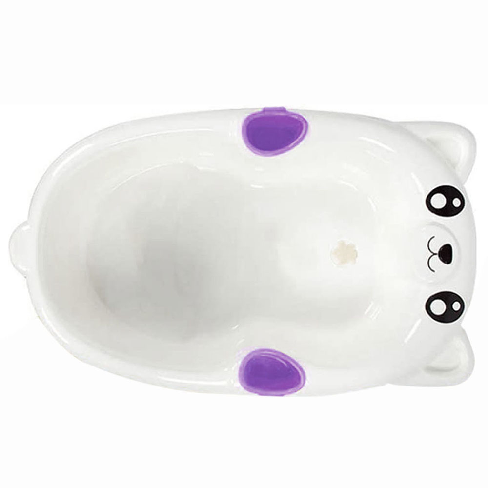 لوف لاب - حوض استحمام متنقل للمواليد - دب - بنفسجي