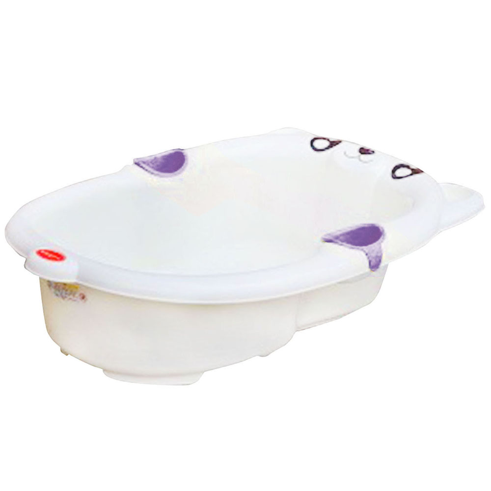 لوف لاب - حوض استحمام متنقل للمواليد - دب - بنفسجي