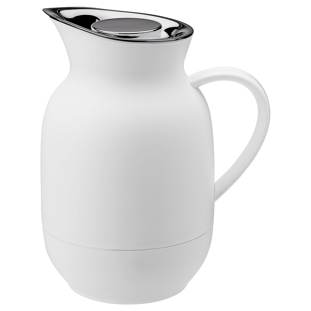 Stelton - Amphora Vacuum Jug Coffee 1L - Soft White