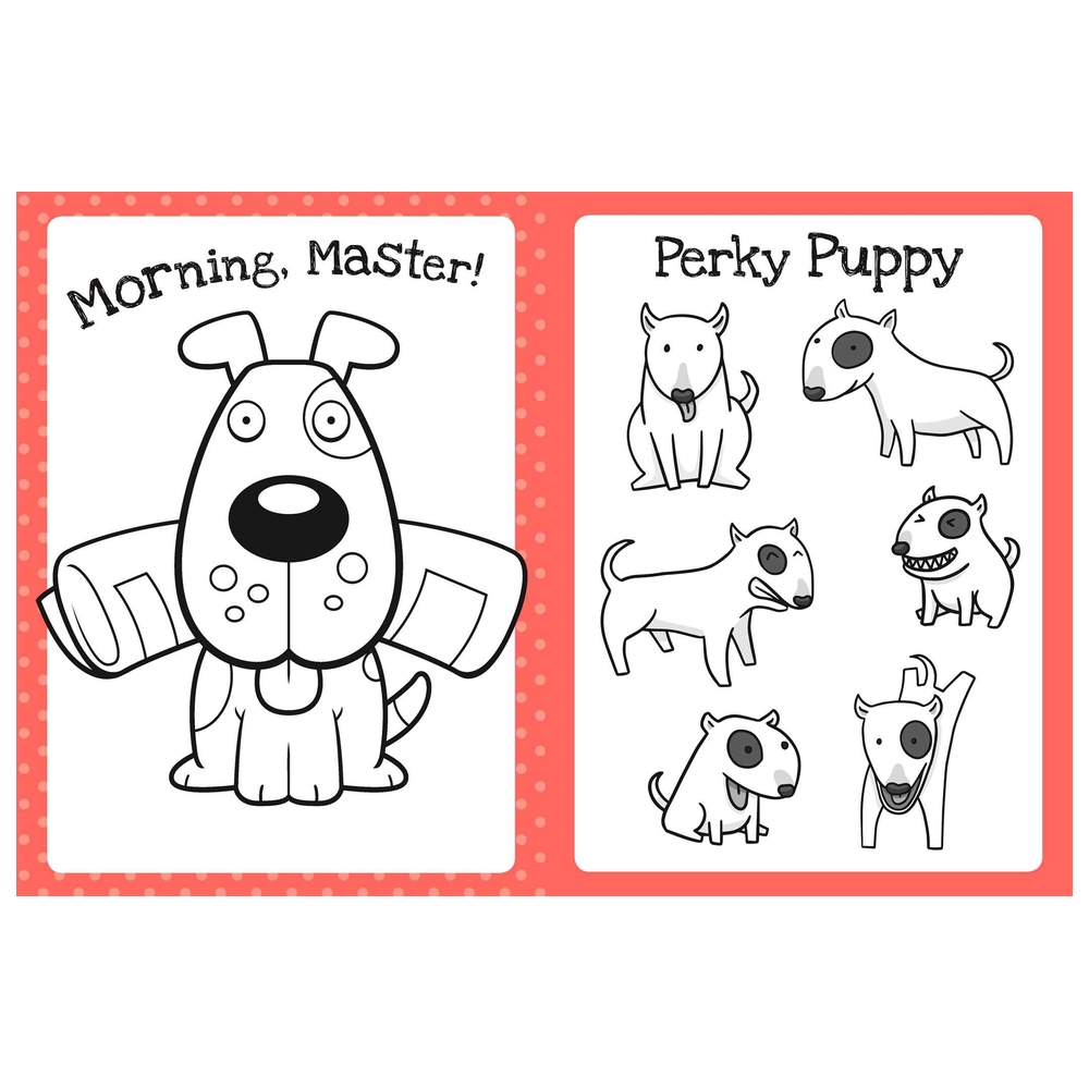 The Too Cute Coloring Book: Puppies The Too Cute Coloring Book: Puppies