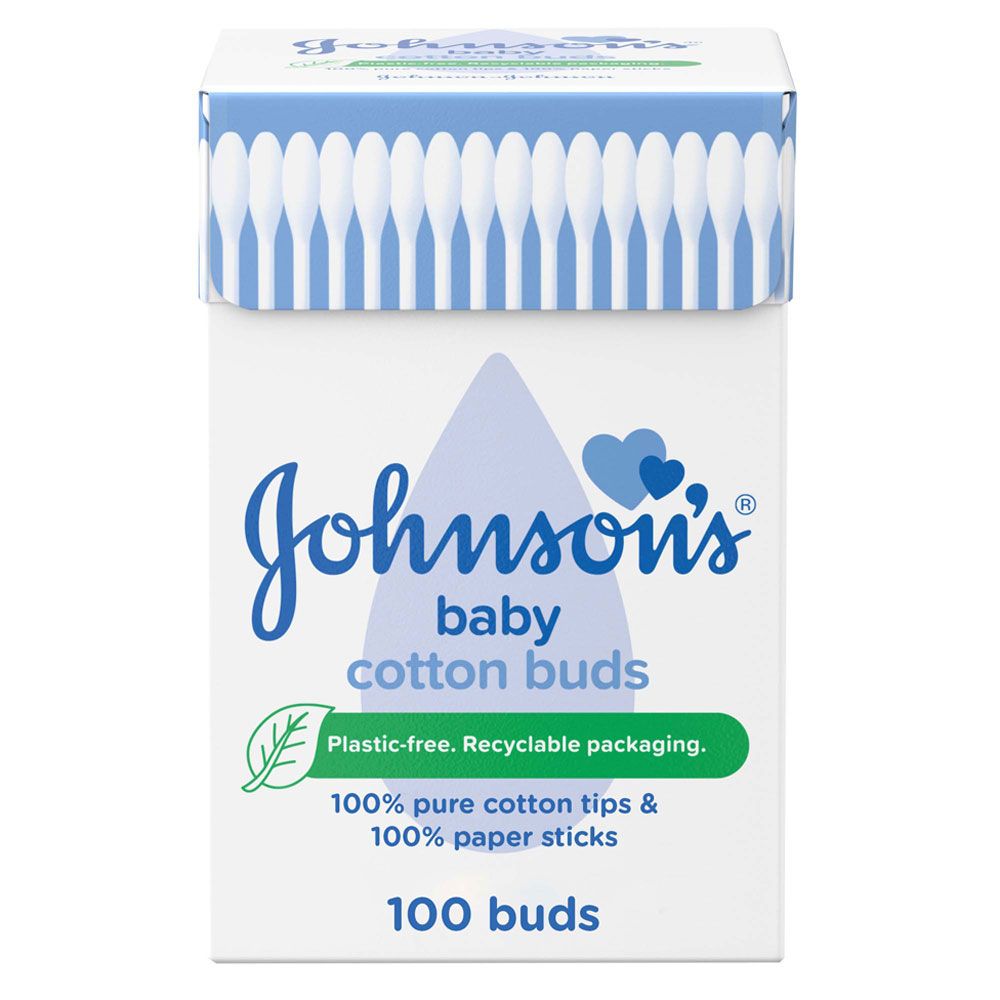 Johnson & Johnson - Pure Cotton Buds 100 buds