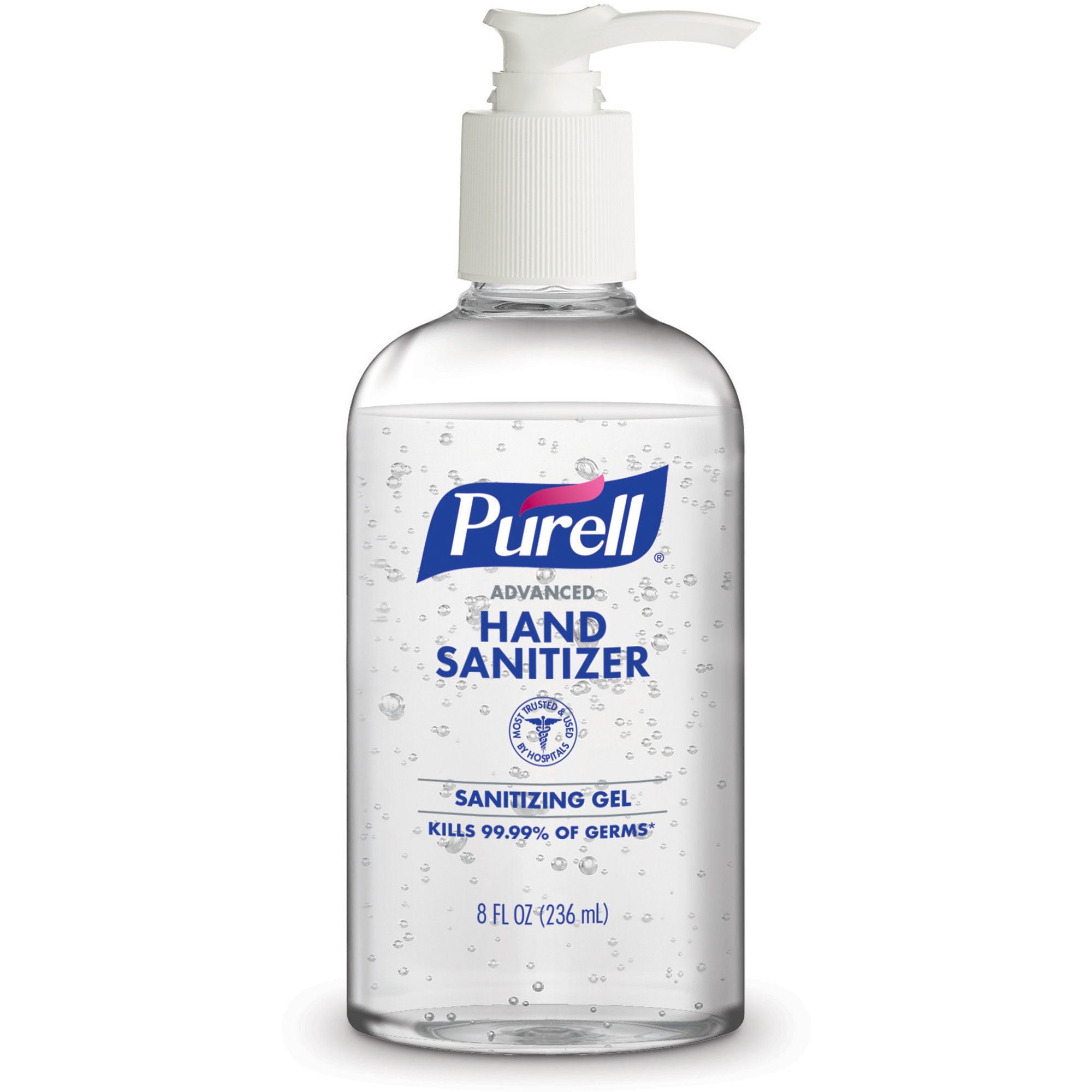 Purell - Advanced Hand Sanitizer Gel Pump Bottle 236ml