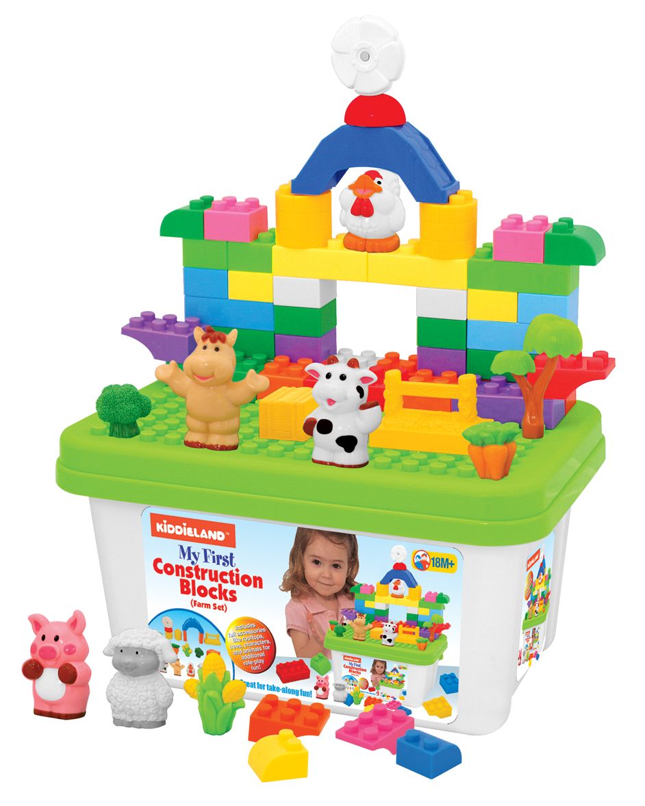 Kiddieland My First Construction Blocks 