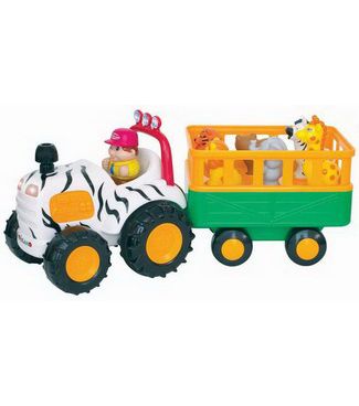 Kiddieland Safari Wagon With Animaltrailer