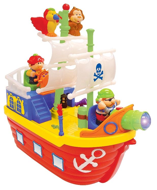 كيدي لاند لعبة قارب القراصنة