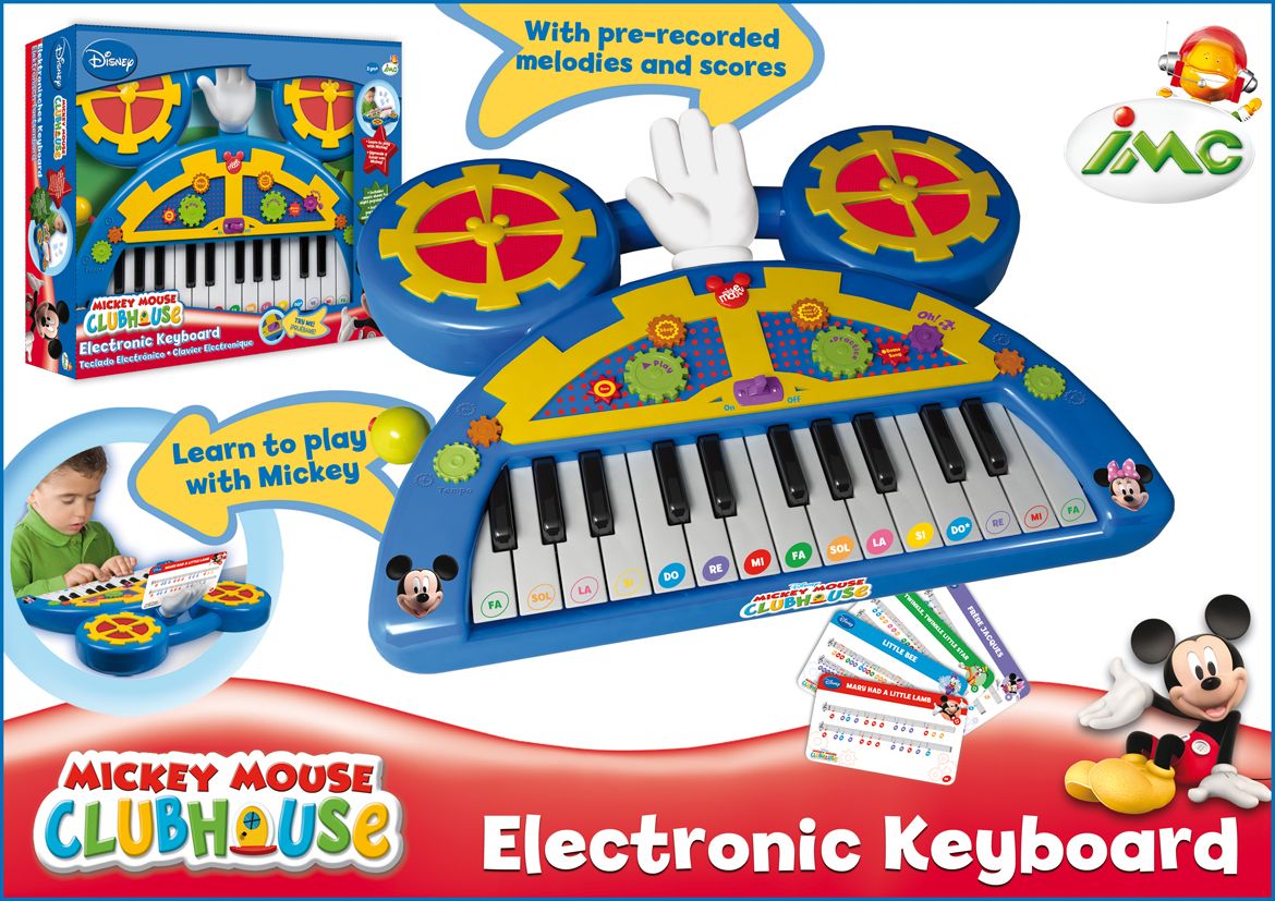IMC Mickey Electronic Keyboard 