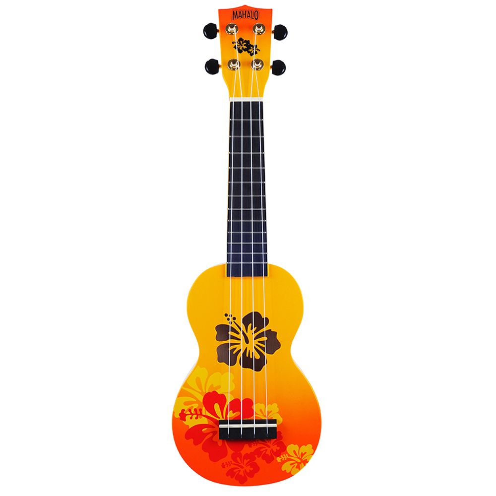Mahalo - Ukulele Hawaii - Orange Burst