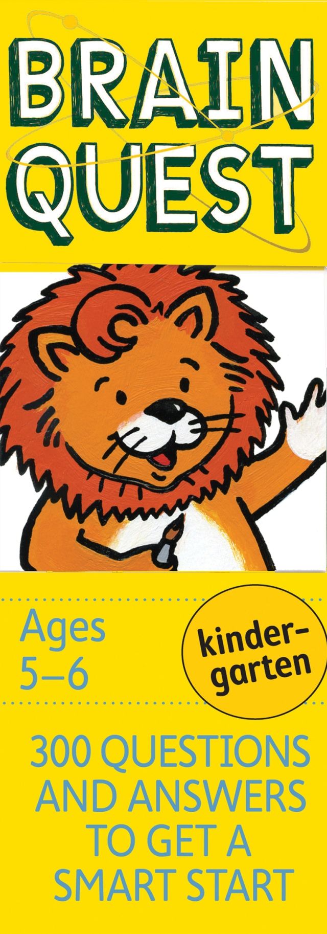 بطاقات تعليميةBrain Quest Kindergarten 300 Q And A To Get A Smart Start